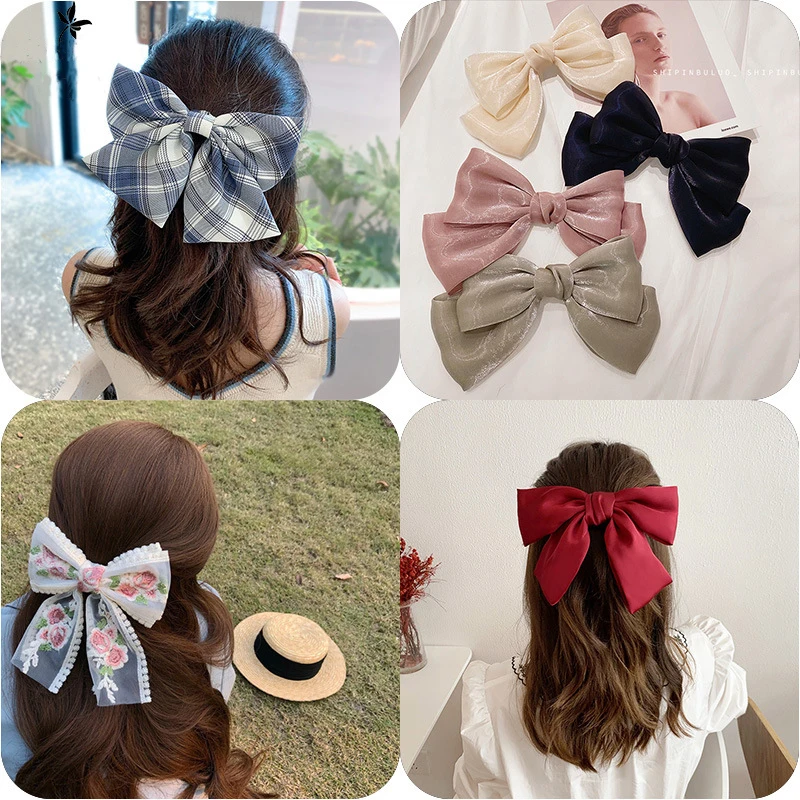 

Женская заколка для волос H:HYDE, разноцветная заколка для волос с бантом, модные аксессуары для волос