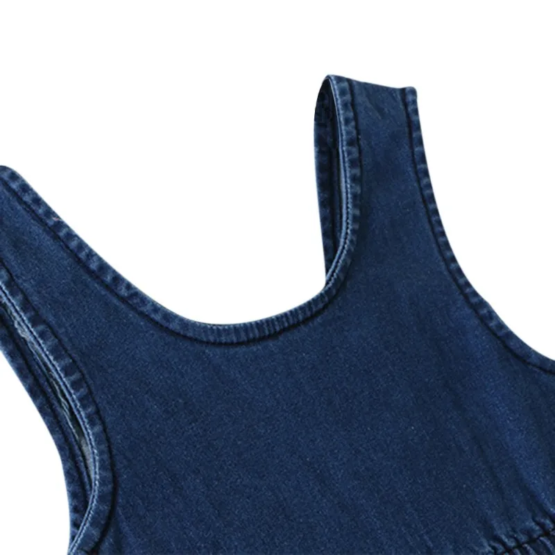 Новая хлопковая одежда для маленьких девочек Летняя Повседневная модная милая