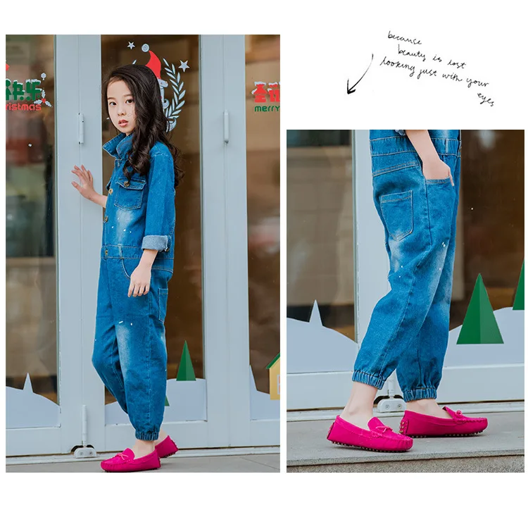 

Girls Boys Shoes Fashion Soft Kids Loafers Children Flats Casual Boat Shoes Children's Wedding Moccasins Leather Shoe