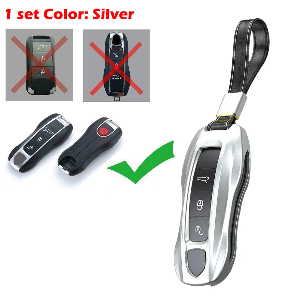 Чехол брелок для смарт ключей дистанционного управления подходит Porsche Cayenne Panamera