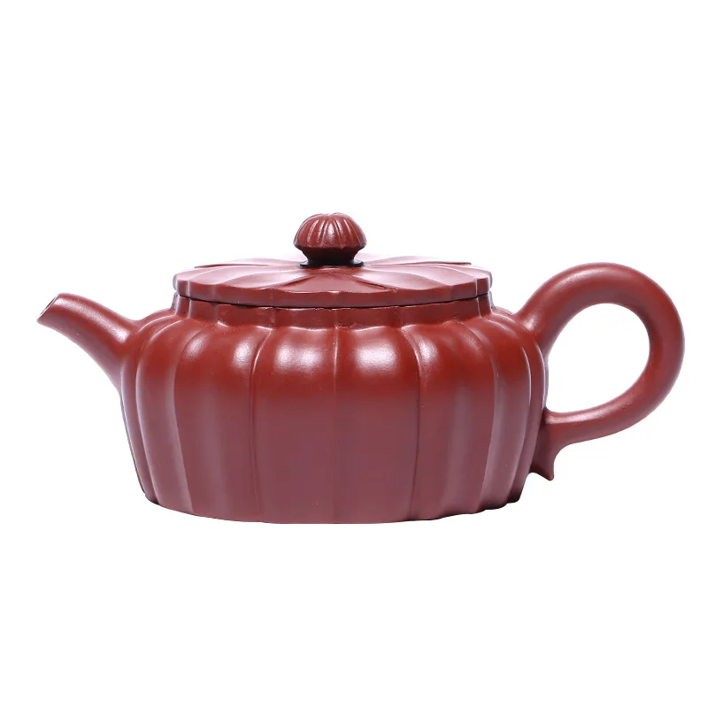 

Jinwen chrysanthemum bud pot Yixing Dahongpao Zisha teapot pure handmade Kung Fu tea set teapot online shop