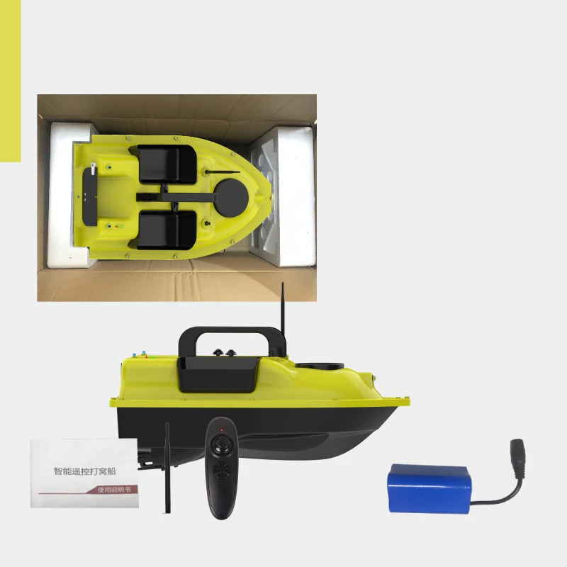 Лодка для рыбалки лодка поиска рыбы с дистанционным управлением дальность 500 м