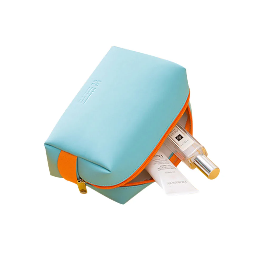 

Women Girls Toiletry Bag Multi-Functional Candy Color Large Capacity Waterproof PU Storage Bag Makeup Bag for Travel Work Party