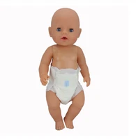 diapers doll clothes fit 17 inch 43cm doll clothes born baby doll clothes suit for baby birthday festival gift