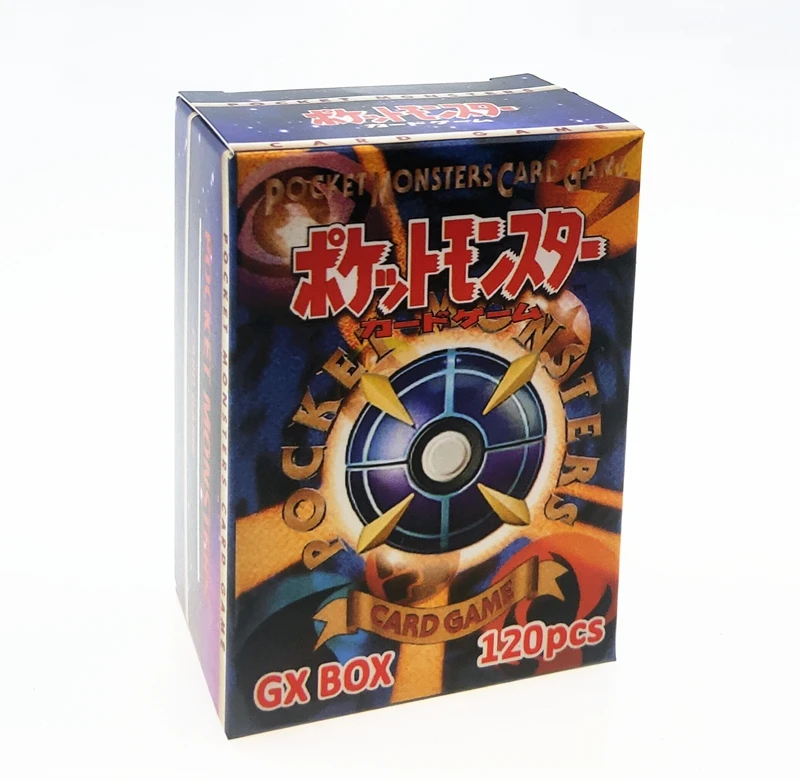 

120PCS English Pokemon MEGA GX Shining Cards Box TAKARA TOMY Kids Playing Games Battle Card Trading Kaarten Carte Children Toys