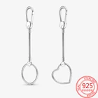 Держатель для сумки из серебра брелок для ключей пробы, для девочек