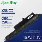 3 ячейки 11,1 В Аккумулятор для ноутбука ASUS X200CA X200M X200MA X200CA X200LA 11,6 дюйма A31N1302 A31LM2H A31LM9H A3INI302 1566-6868