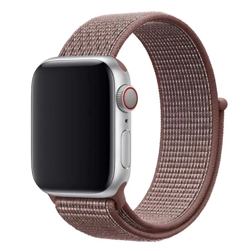 Для мужчин и женщин 38 мм 42 мм 40 мм 44 мм ремешок для apple watch серии 1 2 3 4 тканый нейлоновый ремешок для iWatch 4 цветной узор браслет