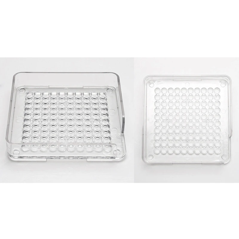 

100 Holes Professional Manual Capsule Fillling Machine Powder Pharmaceutical Filler Plate Size 0 Zero DIY Herbal Capsules Maker