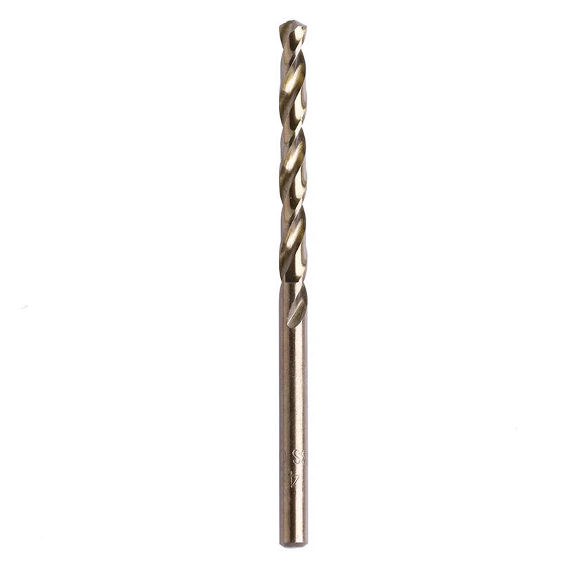 

10Pcs 4mm M35 Round Shank HSS-Co Cobalt Twist Drill Spiral Drill Bit New LX0C