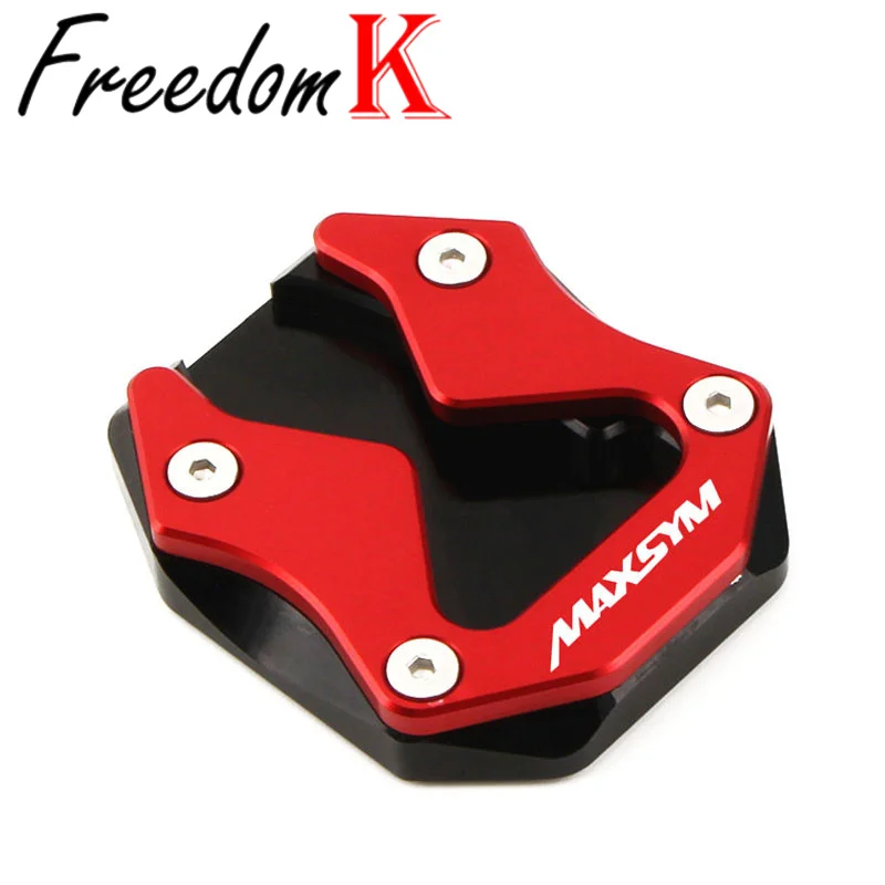 2021 For SYM MAXSYM 400 MAXSYM400 Motorcycle Accessories Kickstand Foot Side Stand Extension Pad Support Plate Enlarge Stand