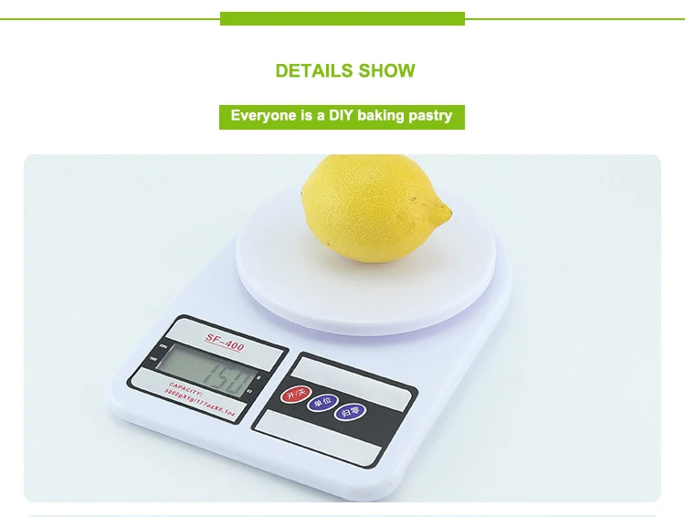 10 кг 1 г цифровые весы бытовые кухонные платформы вес электронные для выпечки