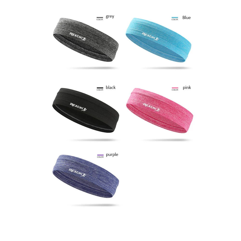 Беговая повязка на голову впитывающий Пот пояс противоскользящая Налобная лента