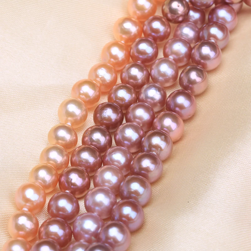 BaroqueOnly Edison натуральный пресноводный жемчуг ожерелье длинная Ювелирная цепочка