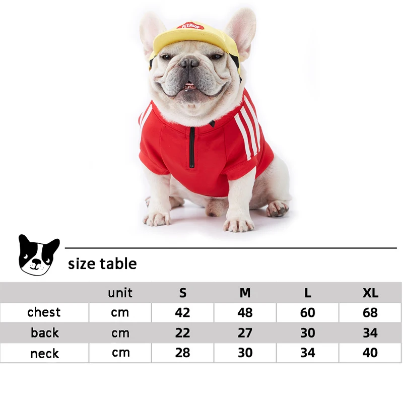 

Dog Clothes for Small Dogs Hoodies Coat for Medium Dogs Clothing Sweatshirt Chihuahua Luxury Pug Clothes Hoodie French Bulldog