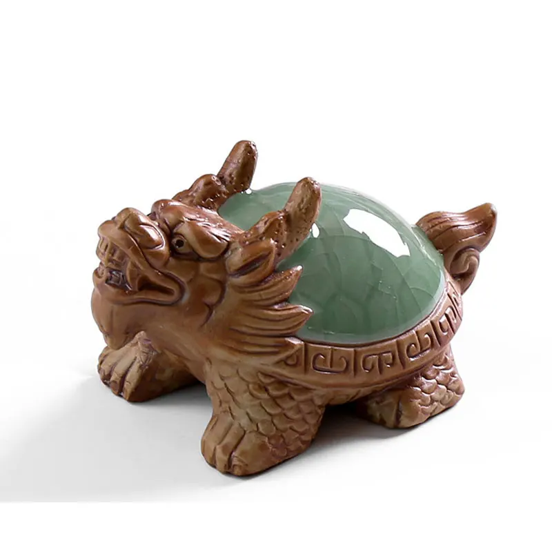 Кунг-фу поднос аксессуары zisha чай для домашних животных черепаха фиолетовый глина чай для домашних животных жаба 1 шт.