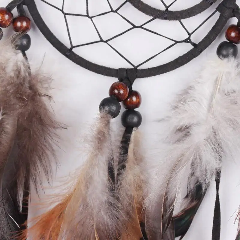 Фиолетовым пером поделки Ловец снов колокольчиков Хранитель ручной работы