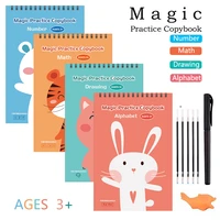 magic writing paste magic calligraphy handwriting copybook set writing board tracing book for kid calligraphic letter writing