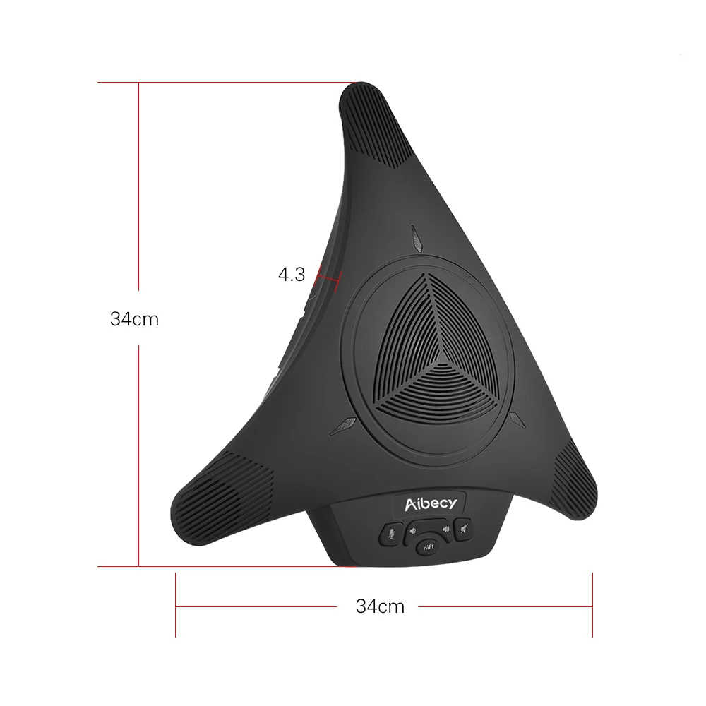 Aibecy MST-X3 USB микрофон для видеоконференции громкоговоритель 6m Аудио Пикап