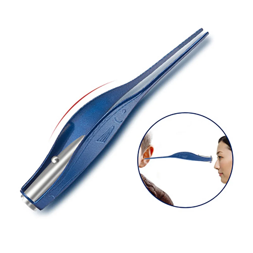 

Glowing Ear Spoon Ear Cleaner Device LED Light Wax Curette Remover Tools Stainless steel 11.6CM Practical tools