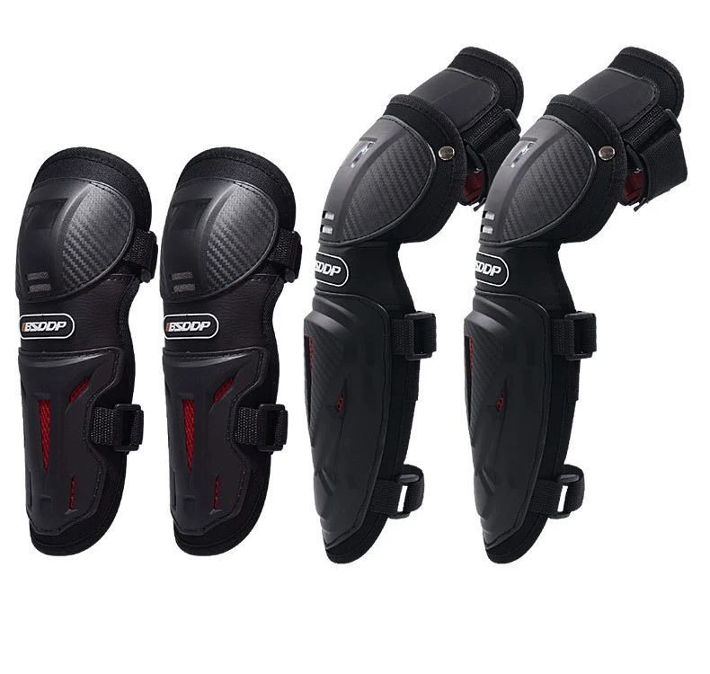 

Motorcycle protective gear rider off-road locomotive knee pads elbow full set of anti-fall windproof four-piece protective gear