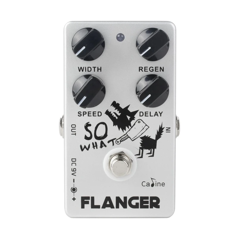 

Caline CP-66 the «SO WHAT» Flanger, усилитель гитарной педали для создания музыкальных эффектов, аксессуары для педали гитары