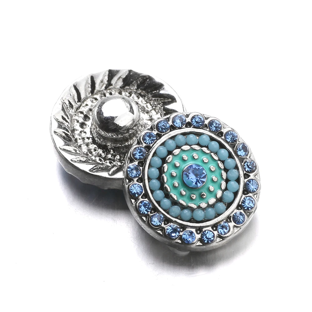 10 шт./лот Высокое качество 12 мм кнопки ювелирные изделия смешанные металлические