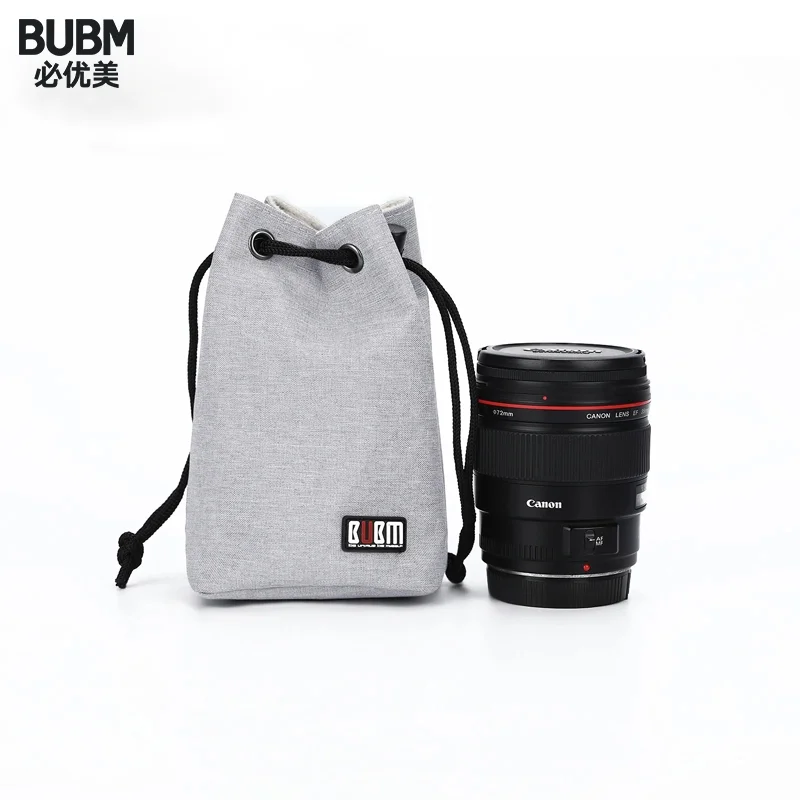 BUBM дорожная камера Чехол сумка на шнурке DSLR мягкорисующий объектив чехол гаджет