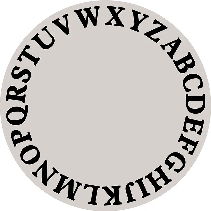 

Children's round carpet Nordic plush ins carpet living room bedroom bedside hanging basket mat