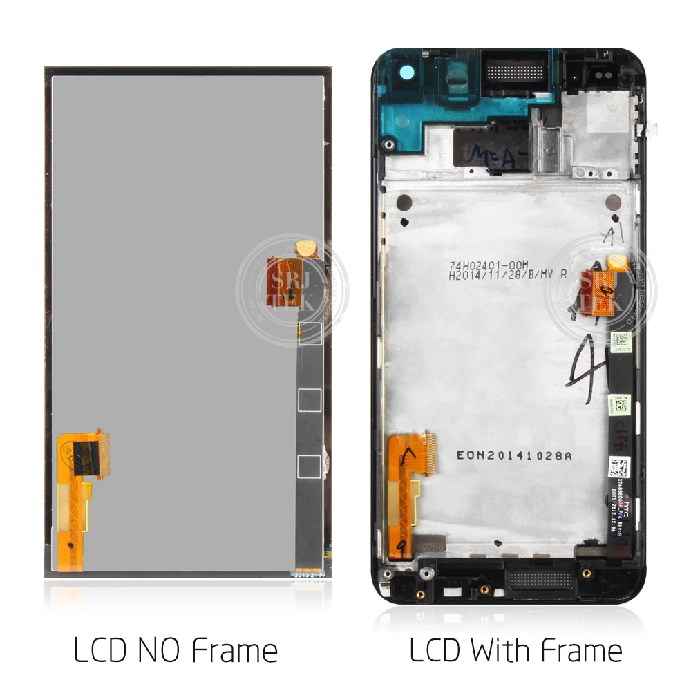 Протестированная гарантия 4 7 ЖК дисплей для HTC ONE M7 801e одиночный SIM сенсорный экран