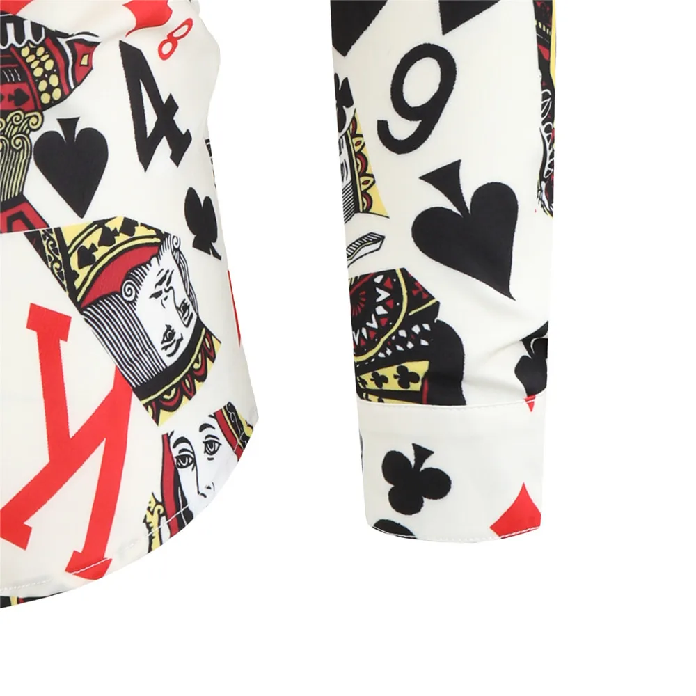 

Foreign trade cross-border men's 3D digital printed shirt long sleeve youth shirt men's s-4XL