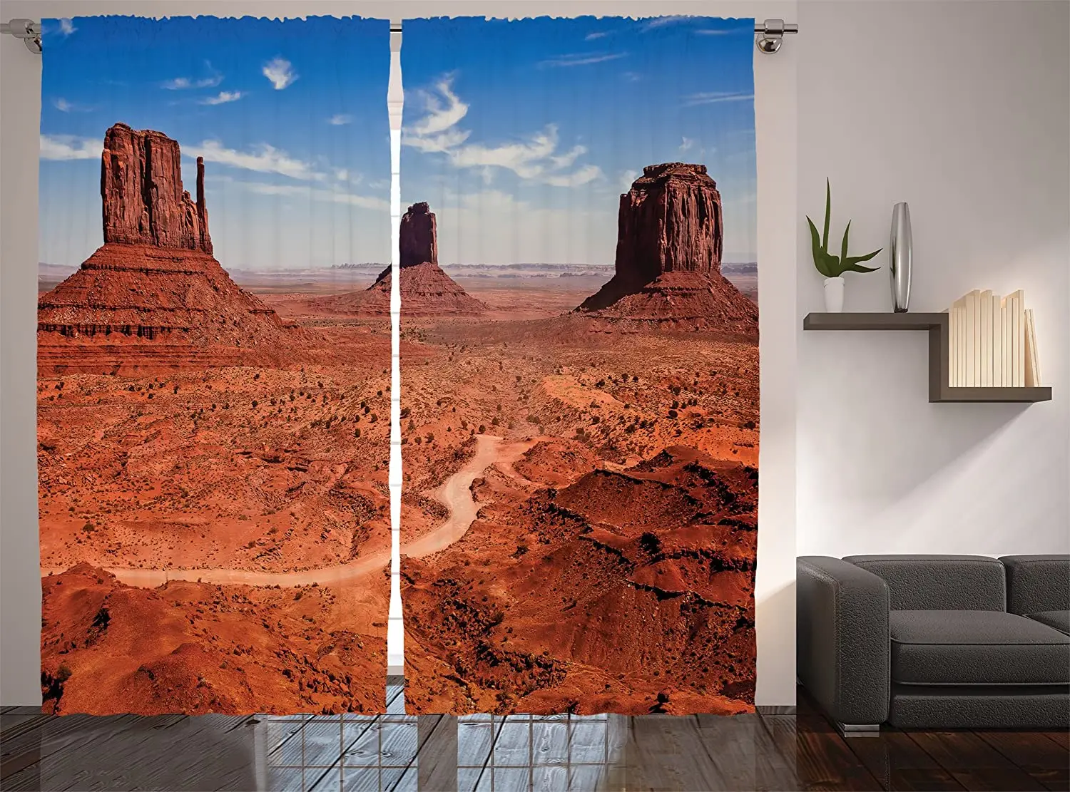 

Западные оконные шторы, американская пустыня, Аризона, Каньон, памятники, долина, национальный парк, Дикий Запад, украшение для гостиной и сп...