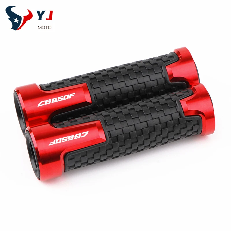 

FOR HONDA CBR650F CB650F CBR 650F Motorcycle Accessories 7/8'' 22MM High Quality Universal Rubber Hand End Grips Handle Bar