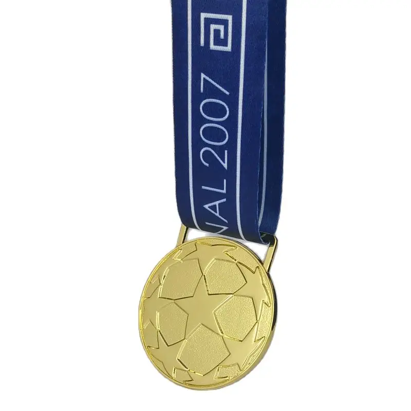 

2003 2007 European Champion cup Medals Souvenirs Football Championship Medal Hanging Medal Replica Fans Collection Nice Gift