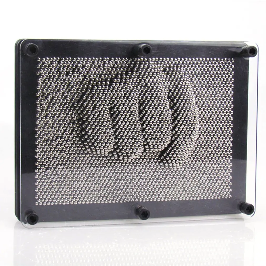 3D металлическая штифта для антистрессового искусства клон ручной формы пинскрин