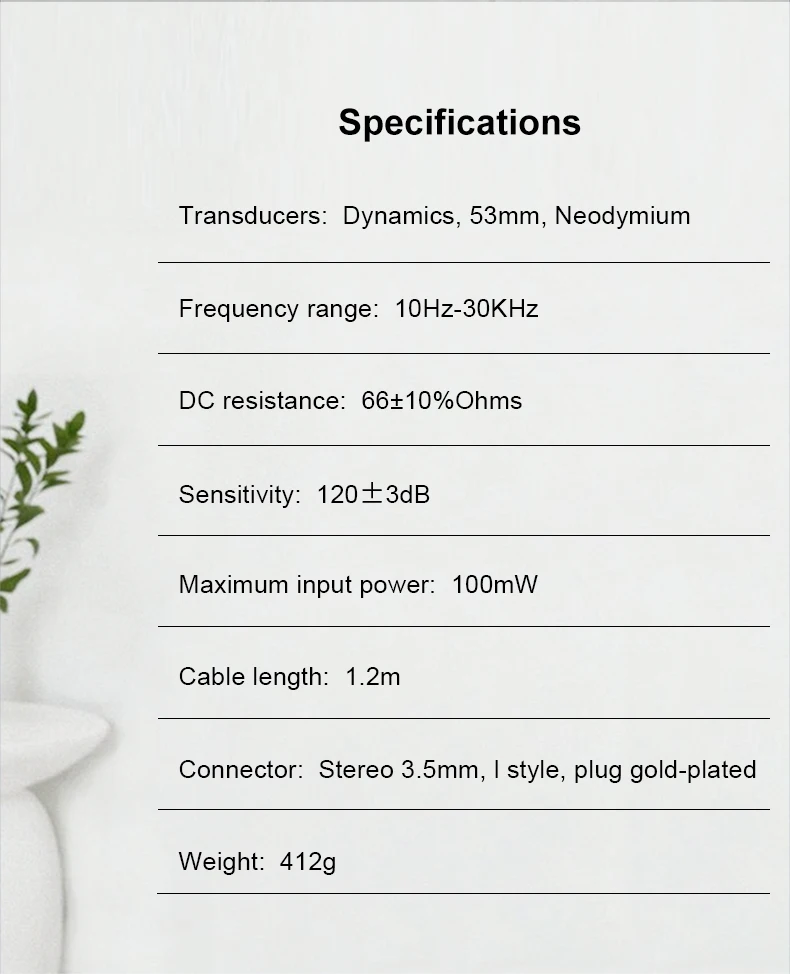 Наушники SoundMAGIC HP1000 с закрытой задней крышкой 53 мм динамические драйверы hifi Звук |