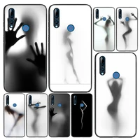 silicone cover woman silhouettes for huawei honor 9 9x 9n 8s 8c 8x 8a v9 8 7s 7a 7c pro lite prime play 3e phone case