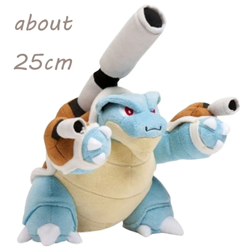 Мультфильм Ash Ketchum Zapdos Squirtle Rayquaza плюшевый чармандер игрушки pkm Мягкие плюшевые куклы игрушки подарки для детей - Цвет: 25cm