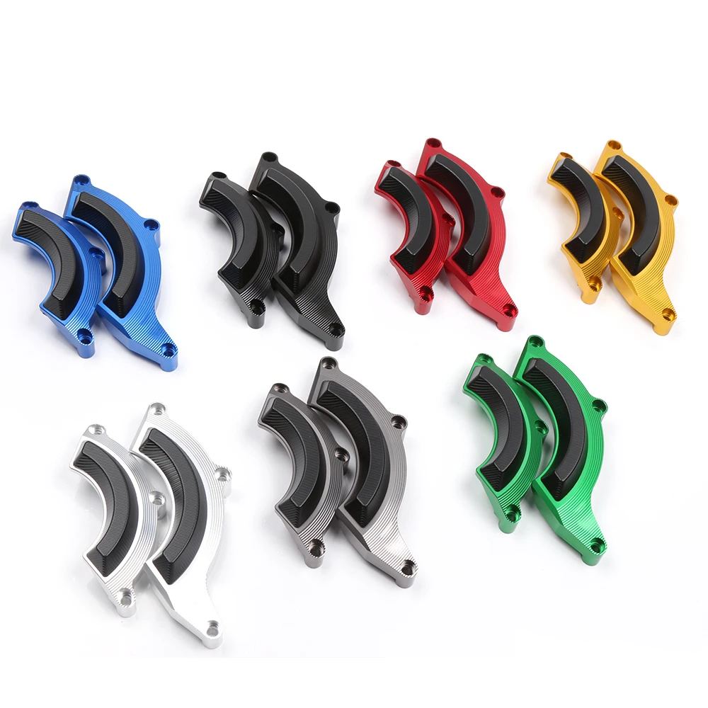 

Motorcycle CNC Aluminum Case Guard Cover Engine Crash Frame Protector Slider Falling Protection For Kawasaki Z900 2016-2017