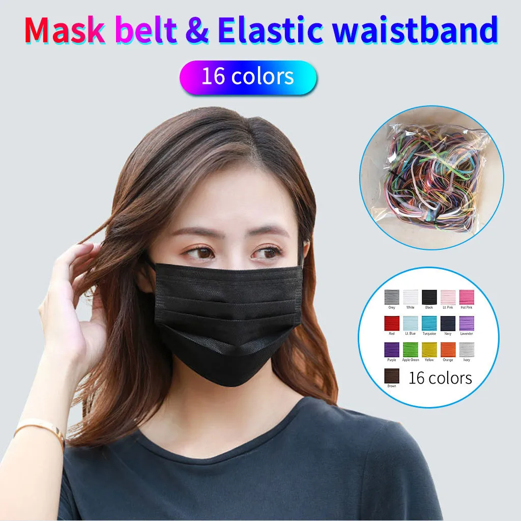 3 мм сделай сам плетеная эластичная лента многоцелевой рукав узкий боковой шнур