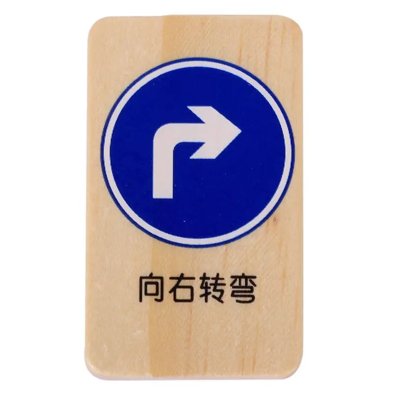 MWZ 100 шт. Автомобильный логотип дорожные знаки узор двусторонняя печать