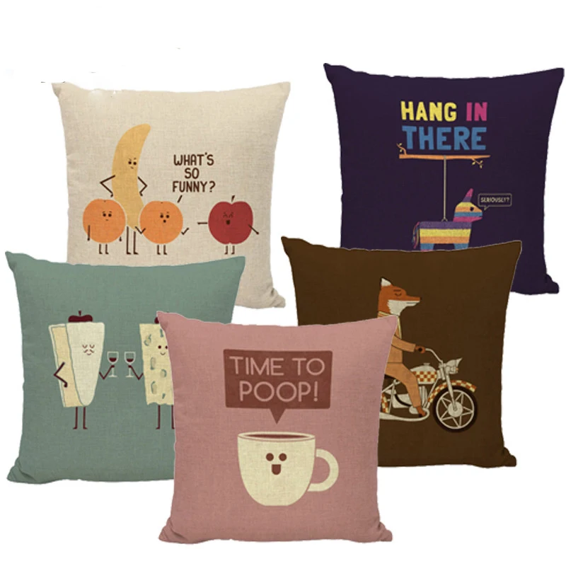 

Art African Oil Painting Sofa Throw Pillow Cover Africa Women Lifestyle Cotton Linen Cushion Cover Car Pillows