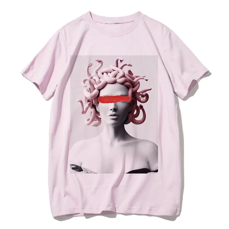 Женская и Мужская Ретро футболка Vaporwave Sad Girl эстетическая Модная японская в стиле