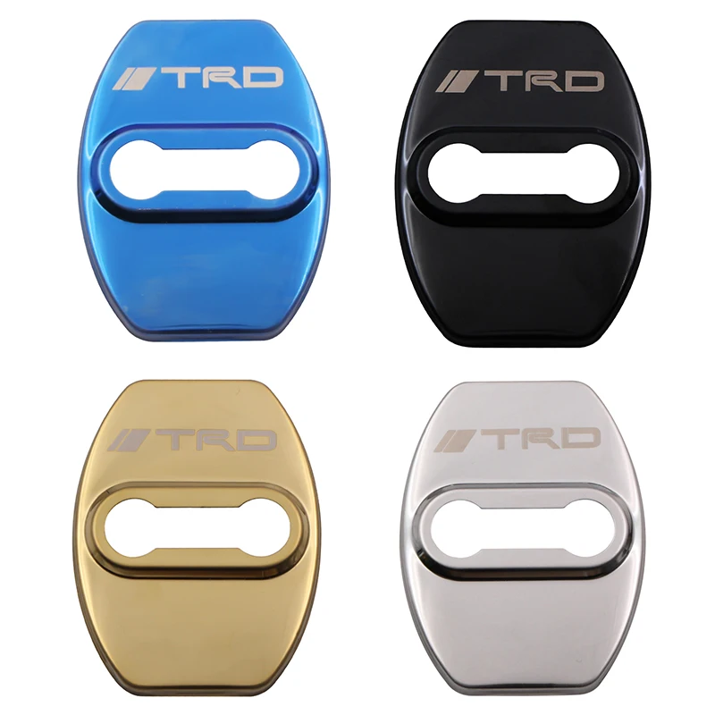 4 предмета в комплекте крышка дверного замка автомобиля защиты Пряжка защелка