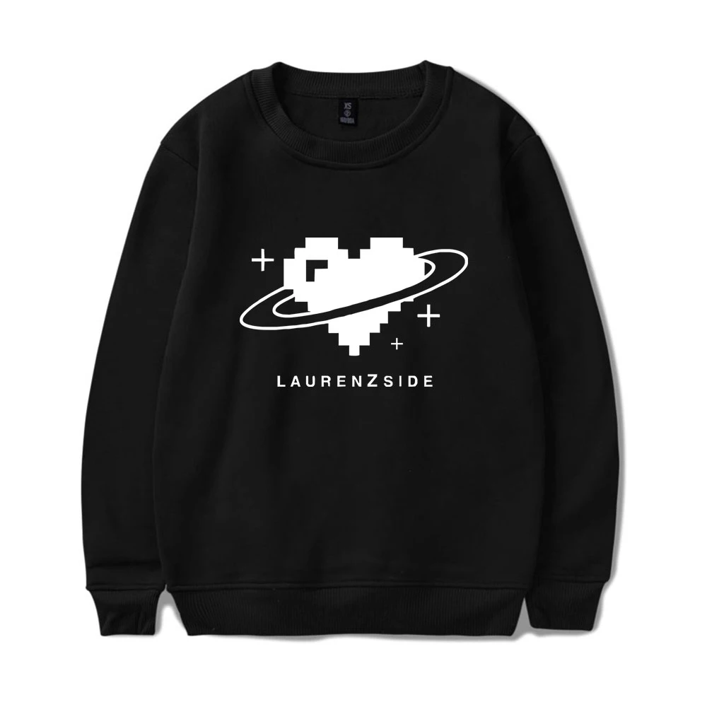 

2021 LaurenzSide, Модные свитшоты с круглым вырезом, женские/мужские свитшоты с длинным рукавом, Лидер продаж, уличная одежда в стиле Харадзюку