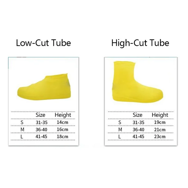 1 пара Латекс эластичный чехол от дождя протектор многоразовые Нескользящие