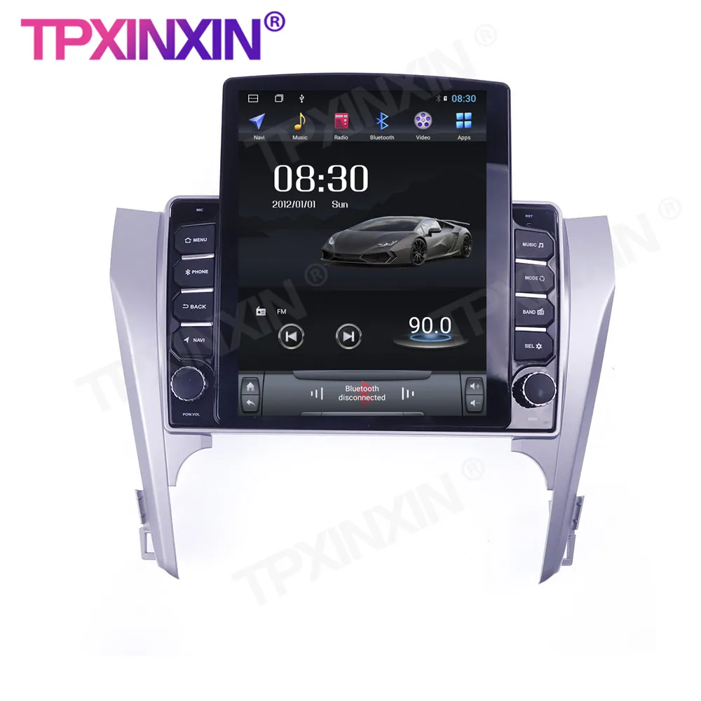 구매 Toyota Camry 2012-2015 무선 Carplay DSP 6 코어 4G 안드로이드 10.0 GPS 멀티미디어 플레이어 Headunit 오디오 라디오 네비게이션