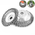 Катушка для триммера, стальная пластина со стальным проводом 68 дюйма для газона, кустореза, подметания пыли, детали для сада