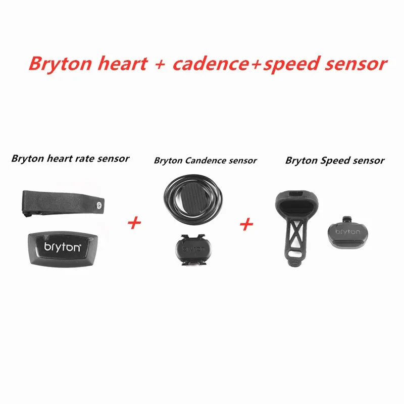 

NEW Bryton Smart Heart Rate Monitor OR Cadence combo Sensor for Bryton 310 330 530 Garmin 200 520 820 iGPSPORT Bike Mount