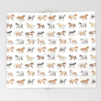 horses blanket cute design horses fleece blankets and throw blanket for beds christmas decorations for home